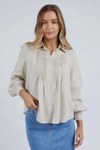 FOXWOOD TOULOUSE BLOUSE - OAT