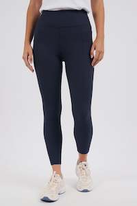 FOXWOOD LUXE RIB LEGGING - NAVY