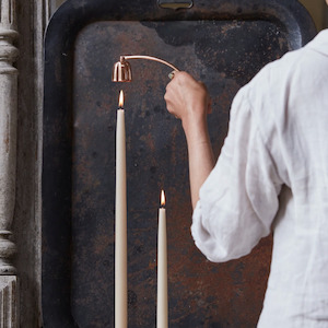 Non-store-based: THE FLORAL SOCIETY | COPPER CANDLE SNUFFER