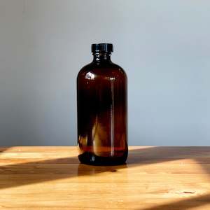 Non-store-based: AMBER GLASS BOTTLE