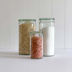 Non-store-based: WECK | CYLINDER JAR WITH GLASS LID