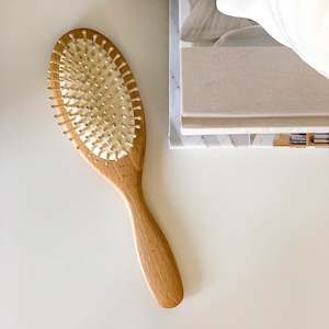 Oval Beechwood Hair Brush