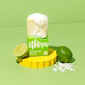 Non-store-based: ETHIQUE | HEALI KIWI™ CALMING SOLID SHAMPOO BAR