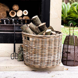 GEORGE | LARGE RATTAN BASKET