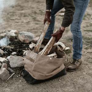 Non-store-based: BAREBONES | FIREWOOD CARRIER TOTE