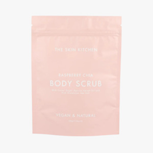 The Skin Kitchen: Raspberry Chia Body Scrub