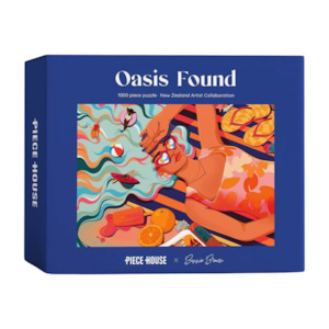 Mindful Activities: OASIS FOUND Jigsaw Puzzle