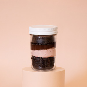 Florist: Chocolate Raspberry Cake Jar