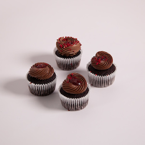 Vegan Chocolate & Raspberry Cupcakes