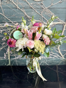 Birthday Bloom Bouquet With Free Cookie