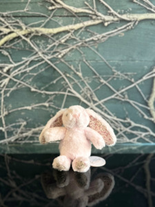 Soft Toys: Floral Sweet Pink Bunny