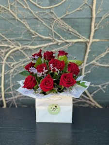 Valentines Day Flowers: Red Rose Patch