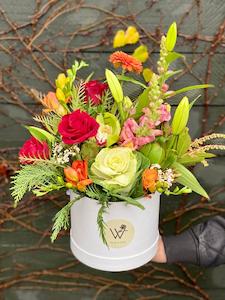 Birth Flowers: Bright Hat Box