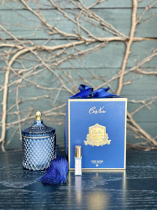 Christmas Gift: Côte Noire Grand Art Deco Candle - Navy