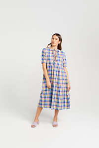 Tie Up Leah Dress - Summer Picnic