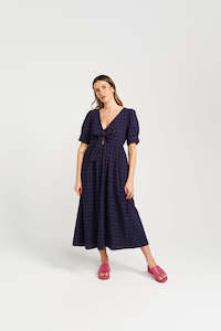 Womenswear: Dazzling Dress - Navy Check