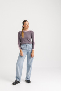 Womenswear: Unity Longsleeve - Sale - Blush/Coal