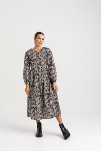 Womenswear: Pippo Dress - Sale - Dark Ditsy