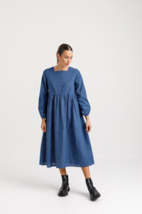 Nellie Dress - Sale - Night Blue