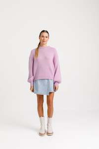 Emmie Knit - Sale - Lilac