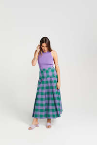 Cheerfully Skirt - Grape Malachite