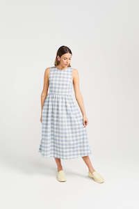 Womenswear: Kippah Dress - Marine Check