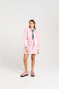 Womenswear: League Jacket - Candy Floss