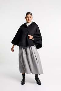 Womenswear: Forever Poncho - Sale - Black