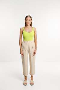 Womenswear: Neva Tank - Sale - Lime Green