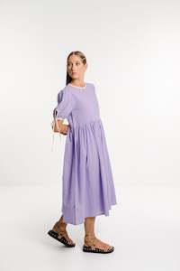 Womenswear: Madeline Dress - Sale - Purple Rose