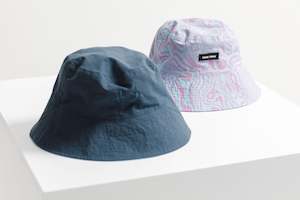 Reversible Bucket Hat -  China Blue/Water