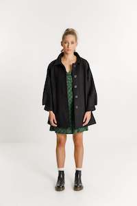 Womenswear: Fifi Coat - Sale - Black