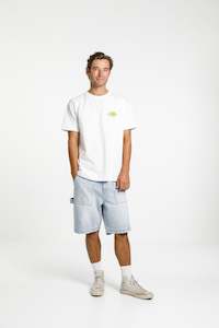 Chore Short - Stone Wash Denim