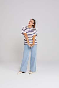 Womenswear: Prime Tee - Ventura Stripe