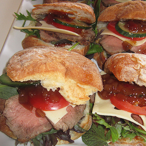 Ciabatta Pocket with Roast Beef