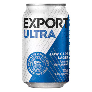 Liquor store: Export Ultra Low Carb 4.2% 500mL Cans (New)