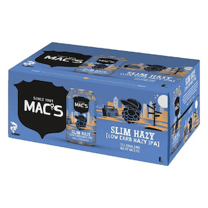 Macs Slim Hazy Low Carb Hazy IPA 5.3% 12 Pack 330mL Cans