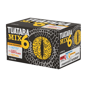 Tuatara Mixed 6 Pack 330mL Cans (EOL)