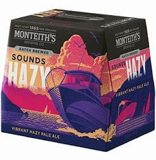 Monteiths Sounds Hazy Pale Ale 12 Pack 330mL Bottles (EOL)