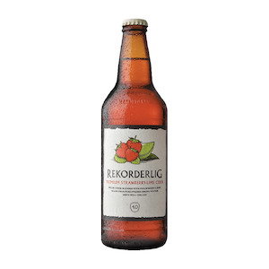 Liquor store: Rekorderlig Premium Strawberry-Lime Cider 500mL