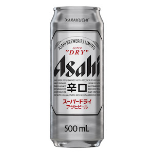 Liquor store: Asahi Super Dry 500mL Can Single