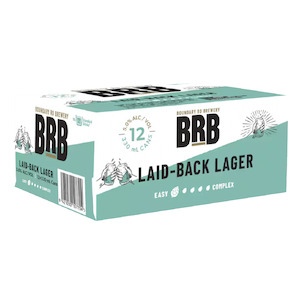 BRB Laid-Back Lager 12 Pack 330mL Cans