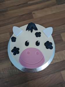 Doughnut: Cow Cabinet Cake