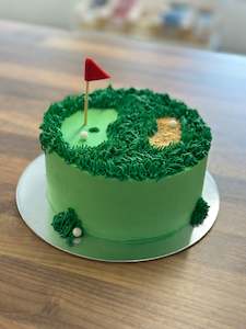 Golf Cabinet Cake