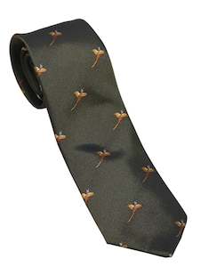 Harry Knight Esq. Pheasant Silk Tie