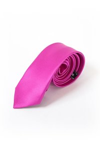 Ties: 46 Fuschia Satin Tie