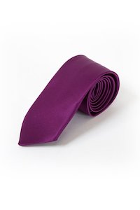 Ties: 45 Grape Satin Tie