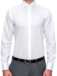 Thomsons Slim White Shirt