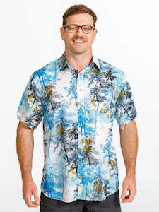 Short Sleeve Shirts: Getaway NN4514 Micro Bamboo Shirt