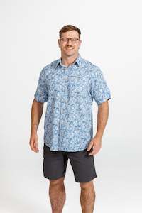 Short Sleeve Shirts: Getaway NN 4516 Micro Bamboo Shirt